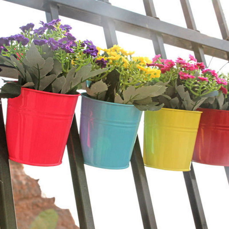 Hanging Flower Pots Garden Pots and Planters Hanger Outdoor Garden dealsniper-net