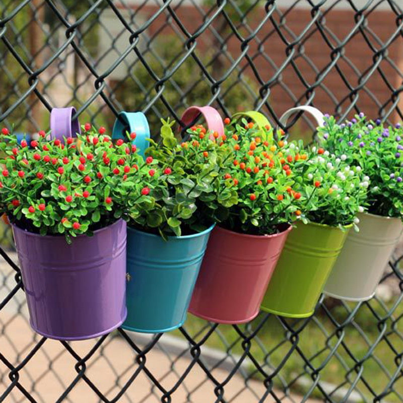 Hanging Flower Pots Garden Pots and Planters Hanger Outdoor Garden dealsniper-net