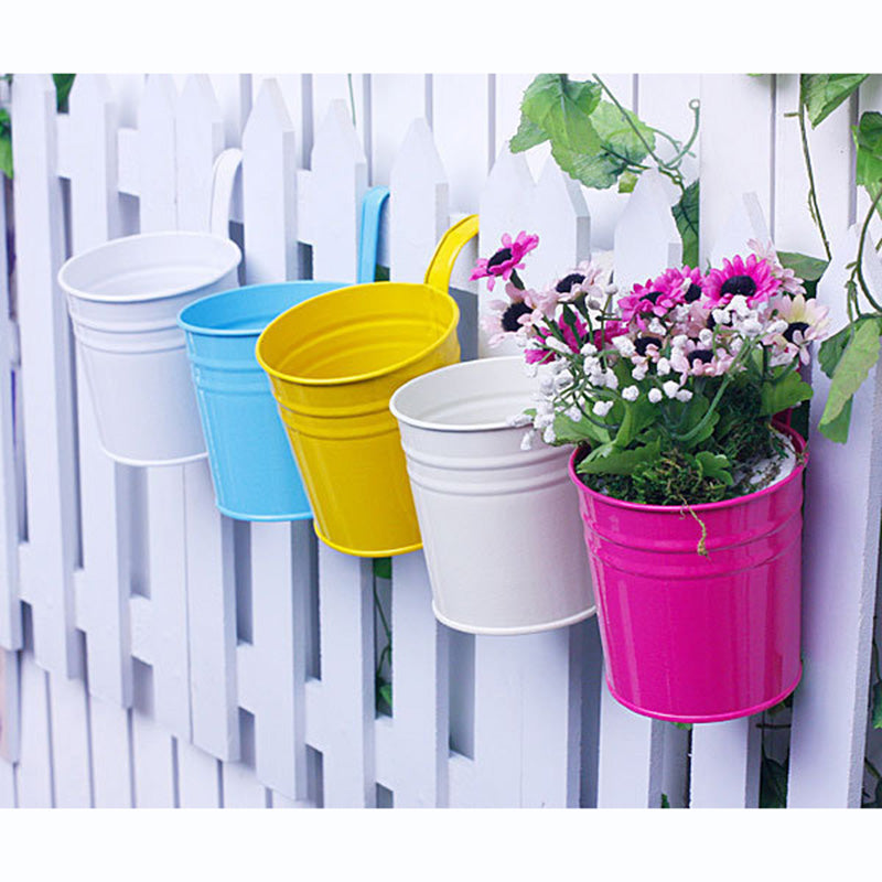 Hanging Flower Pots Garden Pots and Planters Hanger Outdoor Garden dealsniper-net
