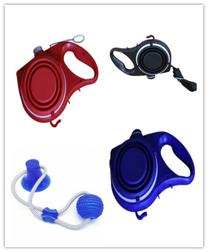 Pet Supplies With Water Bottle, Cup, Pet Rope Pets Gym From House 1set