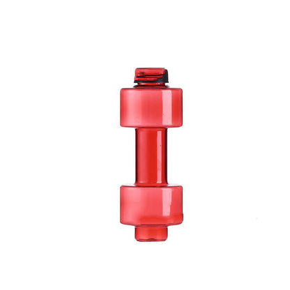 Dumbbell Water Bottle Fitness Creative Portable Space Cup Sports Gym From House