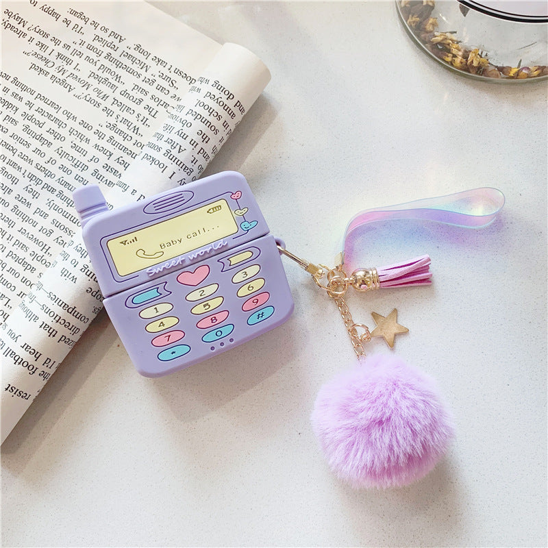 Compatible with Apple, Anti-Drop Apple Bluetooth Wireless Earphone Case Electronics DealSniper.net
