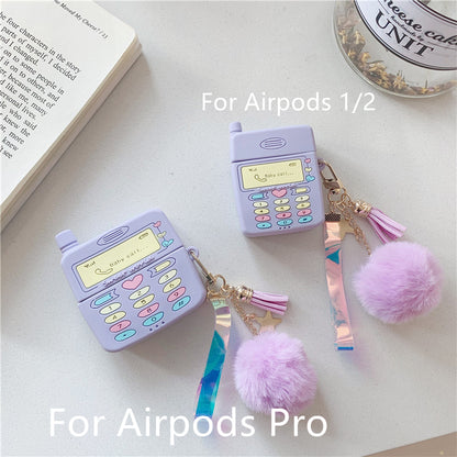 Compatible with Apple, Anti-Drop Apple Bluetooth Wireless Earphone Case Electronics DealSniper.net