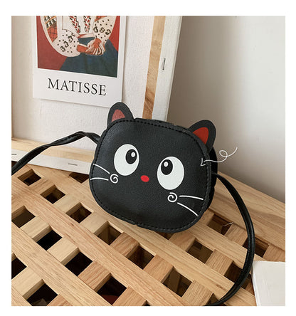 Fashion Princess One-Shoulder Messenger Bag Cute Boys And Girls Kids DealSniper.net Black