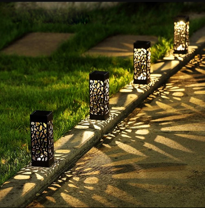 Solar Garden Pathway Lights Lawn Lamp For Garden Lantern Garden dealsniper-net
