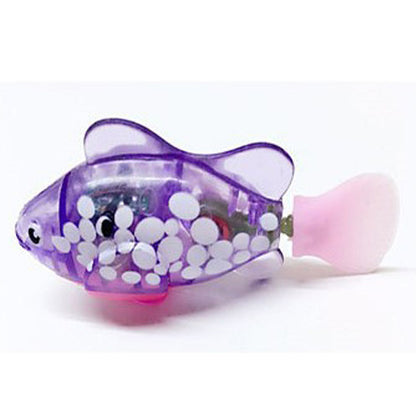 Cat Interactive Electric Fish Water Toy For Indoor Play Swimming Pets dealsniper-net Spot purple 1PC