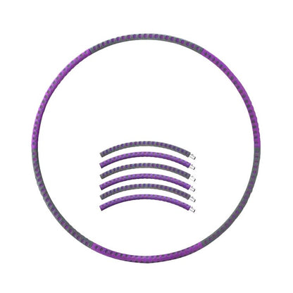 Removable Stainless Steel Sports Hoop Fitness Circle Lose Weight Sports Gym From House Purple