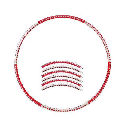 Removable Stainless Steel Sports Hoop Fitness Circle Lose Weight Sports Gym From House Red