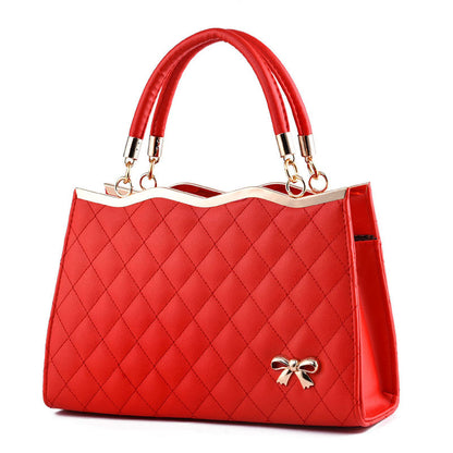 Crossbody shoulder bag with bow Women Gym From House Big red