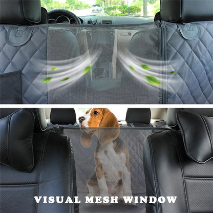 Grey Mesh Waterproof Pet Mat Quilted Cotton Dog Car Mat Pets Gym From House
