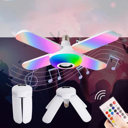 LED Four-leaf Bluetooth Music Lamp Colorful