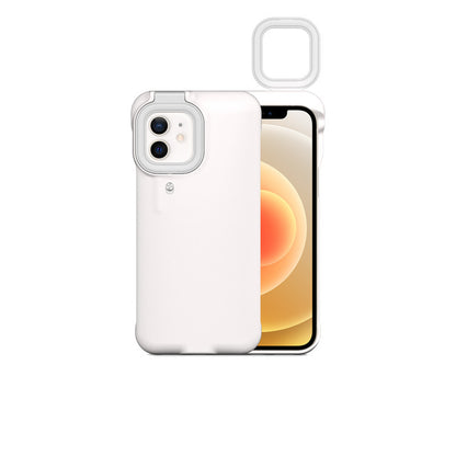 Beauty Phone Case Shell Selfie Light Up Case Gadgets Gym From House White IPhone 12Pro Max