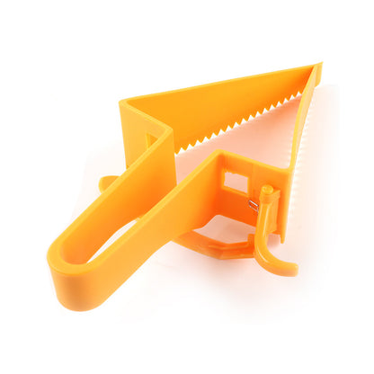 Adjustable Cake Divider Slicer Triangle Baking Pastry Divider Kitchen DealSniper.net Orange