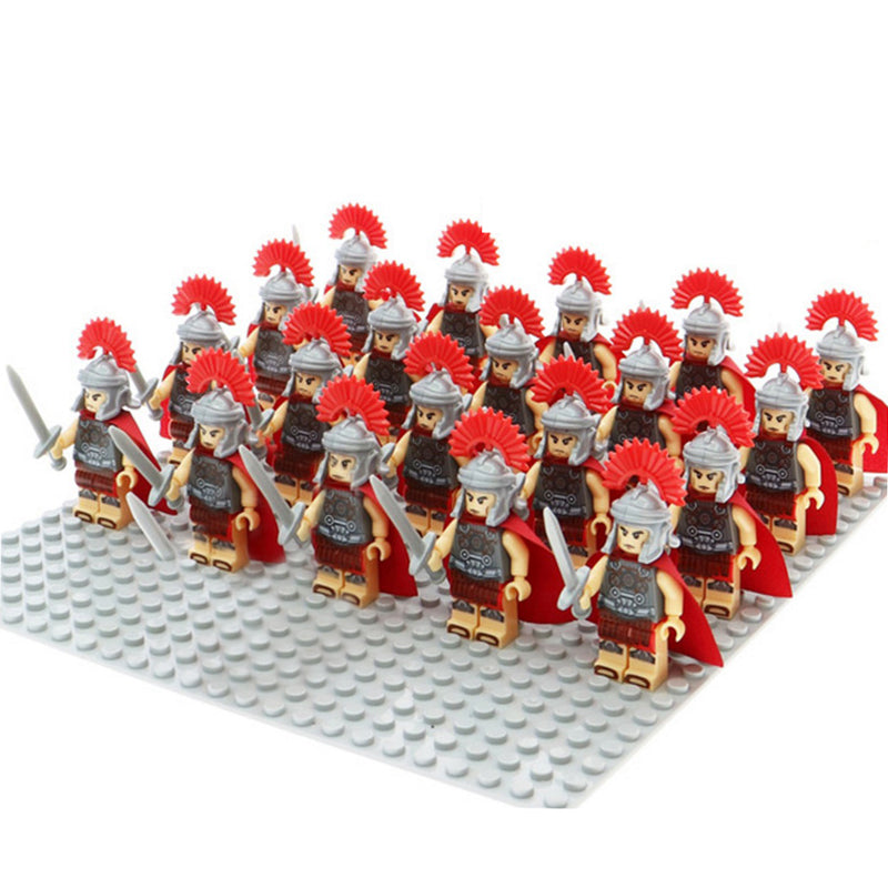 Medieval Lord of the Rings Gondor Soldier Blue Lion Castle Building Block Minifigures Kids dealsniper-net D