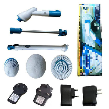 Long Handle Retractable Floor Tile Bathtub Brush House DealSniper.net Blue AU