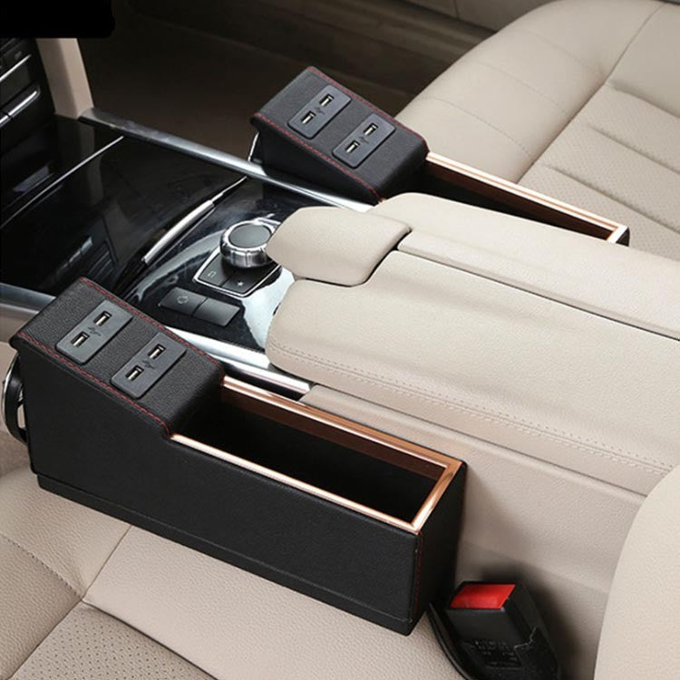 Car Seat Slot Storage Box Multi-Function Cup Holder