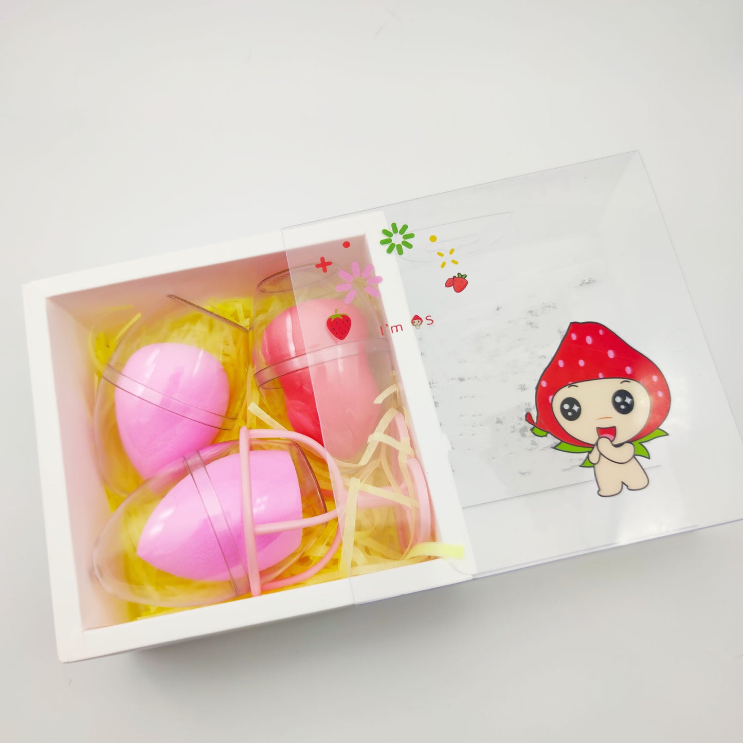 Wet And Dry Beauty Egg Set Mushroom Head Cushion Puff Boxed Beauty dealsniper-net 6
