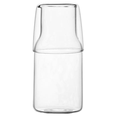 Custom One Person Drinking Glass Cold Water Bottle Set Kitchen DealSniper.net