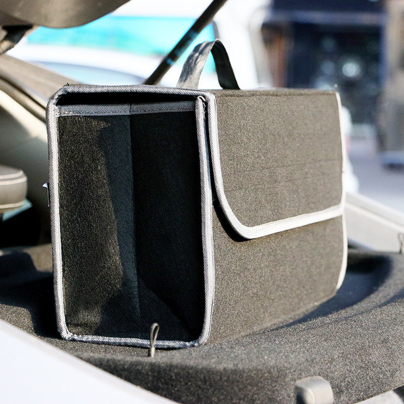 Car Storage Box Felt Foldable Car Storage Bag