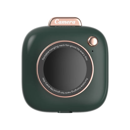 Creative Mini Camera Hanging Neck Fan Electronics DealSniper.net Green USB