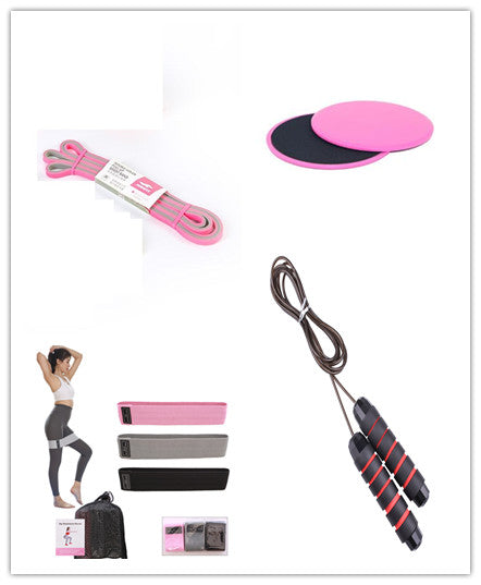 Fitness Sliding Disc Coordination Ability Round Sliding Mat Sports dealsniper-net Pink set