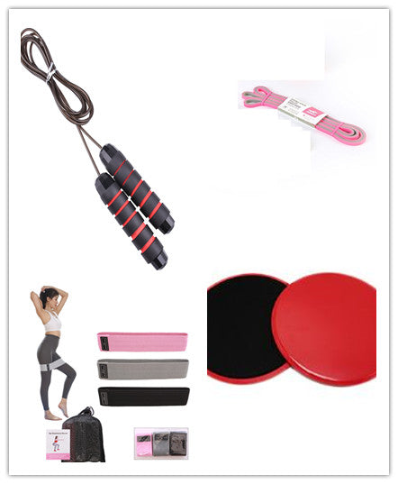 Fitness Sliding Disc Coordination Ability Round Sliding Mat Sports dealsniper-net Red set