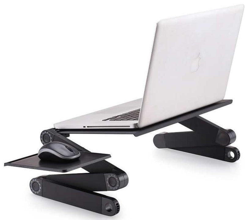 Folding Desk Retractable Adjustable Study Desk In Bed Electronics dealsniper-net