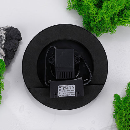 Solar Fountain Pump Fountain Light Round Floating Fountain Outdoor Gym From House