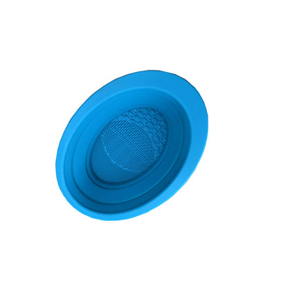 Silicone Cosmetic Makeup Brush Cleaning Pad Board Beauty Gym From House Light blue
