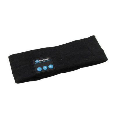 Wireless Bluetooth Headband Outdoor Fitness Yoga Headband Sports DealSniper.net Black1