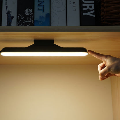 LED Small Desk Lamp Rechargeable Eye Protection Light House DealSniper.net Black In line
