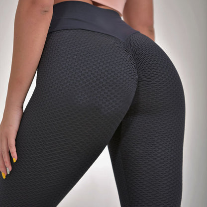 Plaid Leggings Fitness Yoga Pants Women's Seamless Women Gym From House Black 2XL