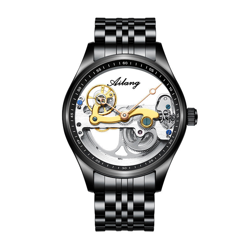 Automatic Mechanical Watch Creative Hollow Male Watch Jewelry DealSniper.net H