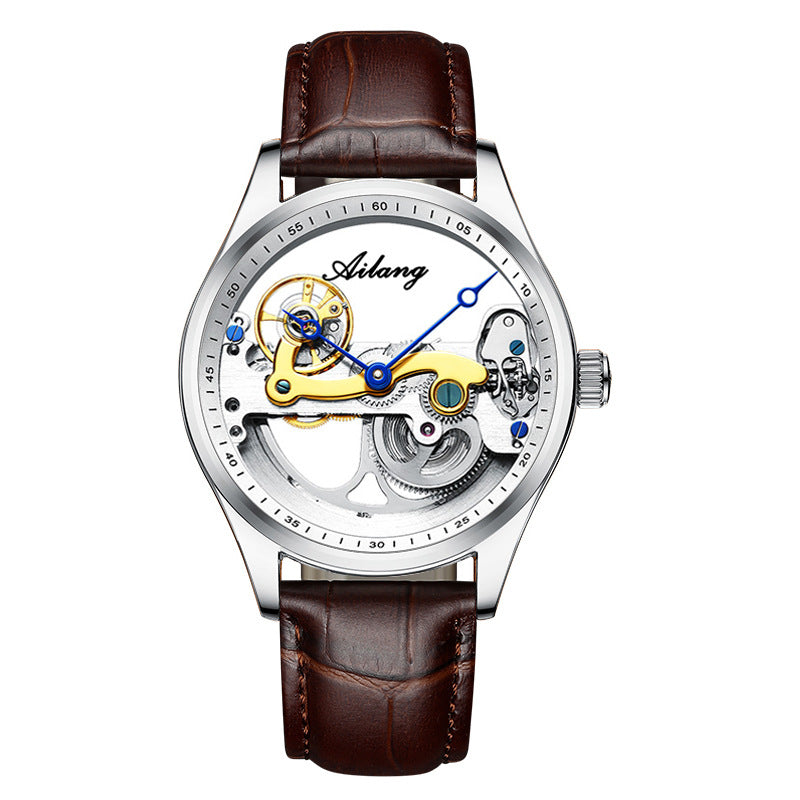 Automatic Mechanical Watch Creative Hollow Male Watch Jewelry DealSniper.net B