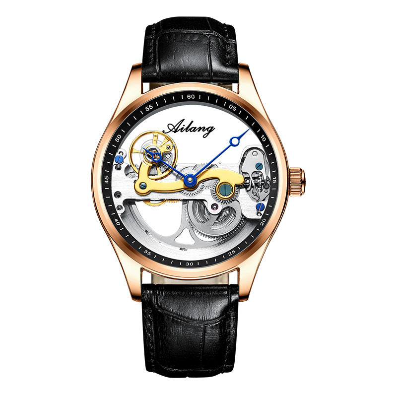 Automatic Mechanical Watch Creative Hollow Male Watch Jewelry DealSniper.net E