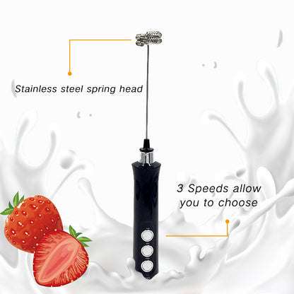 Stainless Steel Mixer Baking Eggbeater Electric Milk Frothing Kitchen DealSniper.net