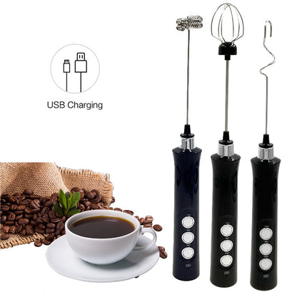 Stainless Steel Mixer Baking Eggbeater Electric Milk Frothing Kitchen DealSniper.net