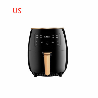 220V Smart Air Fryer without Oil Home Cooking Kitchen dealsniper-net Black US