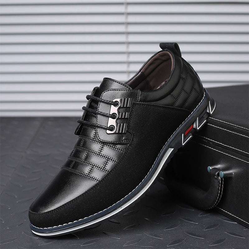 One-Step Or Lace-Up British Men's Shoes Without Laces Men dealsniper-net Black 39