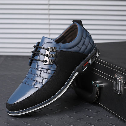 One-Step Or Lace-Up British Men's Shoes Without Laces Men dealsniper-net Blue 39