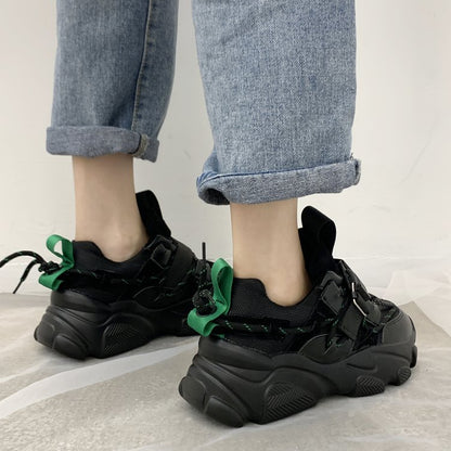 Casual Single Shoes Womens Non-Slip Breathable Large Size Womens Shoes Women dealsniper-net Green 35