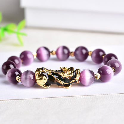 Purple PIXIU Bracelet Bring Lucky Brave Jewelry Gym From House Green to yellow