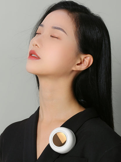 Mini Clip Fan Hanging Waist Neck Fan Air Cooling Gadgets DealSniper.net White 1PCS