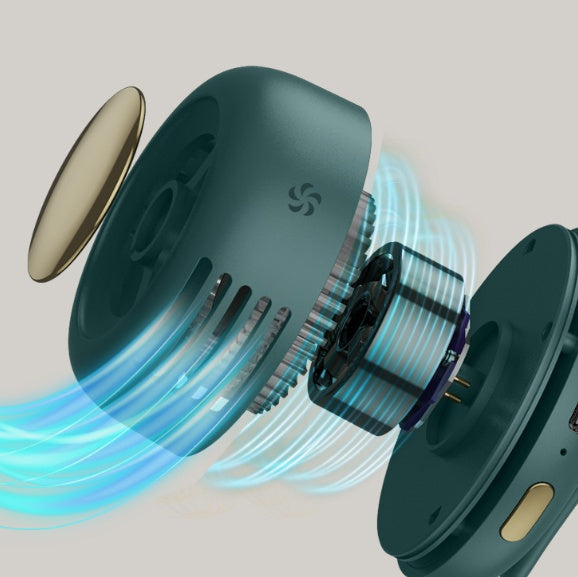 Mini Clip Fan Hanging Waist Neck Fan Air Cooling Gadgets DealSniper.net