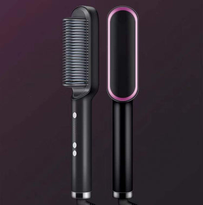 New 2 In 1 Hair Straightener Hot Comb Women dealsniper-net