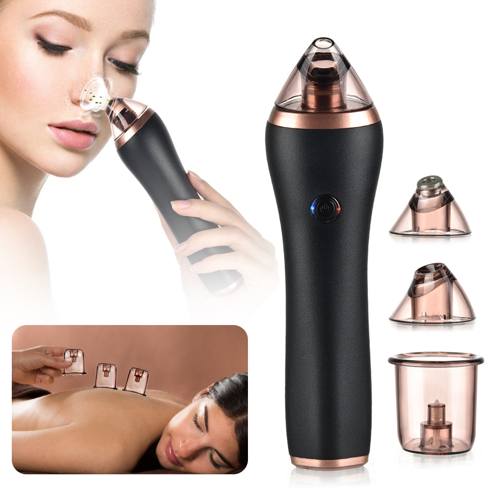 4 in 1 Body Guasha Cupping Blackhead Remover Machine Facial Pore