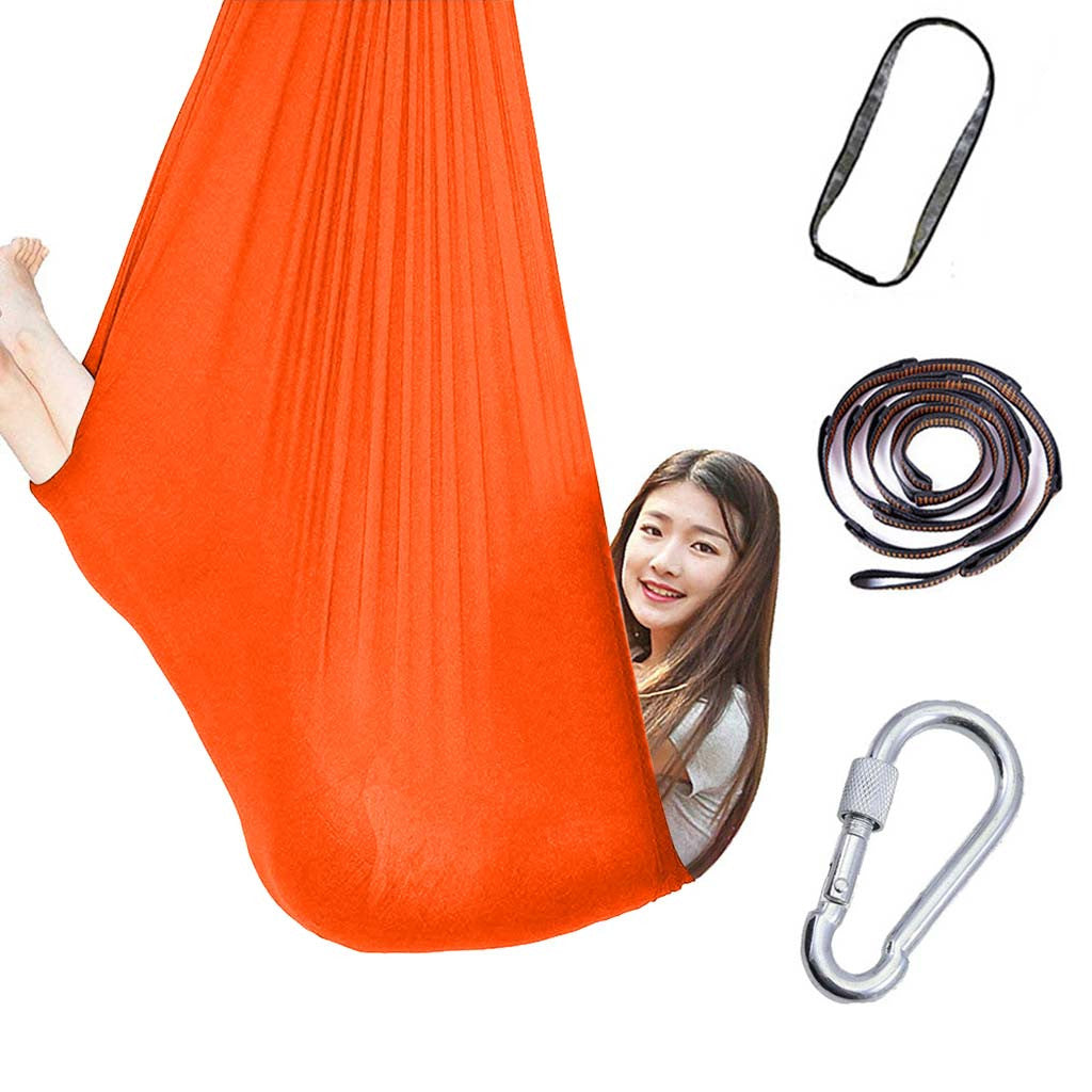 Kids Cotton Outdoor Indoor Swing Hammock For Cuddle Outdoor dealsniper-net