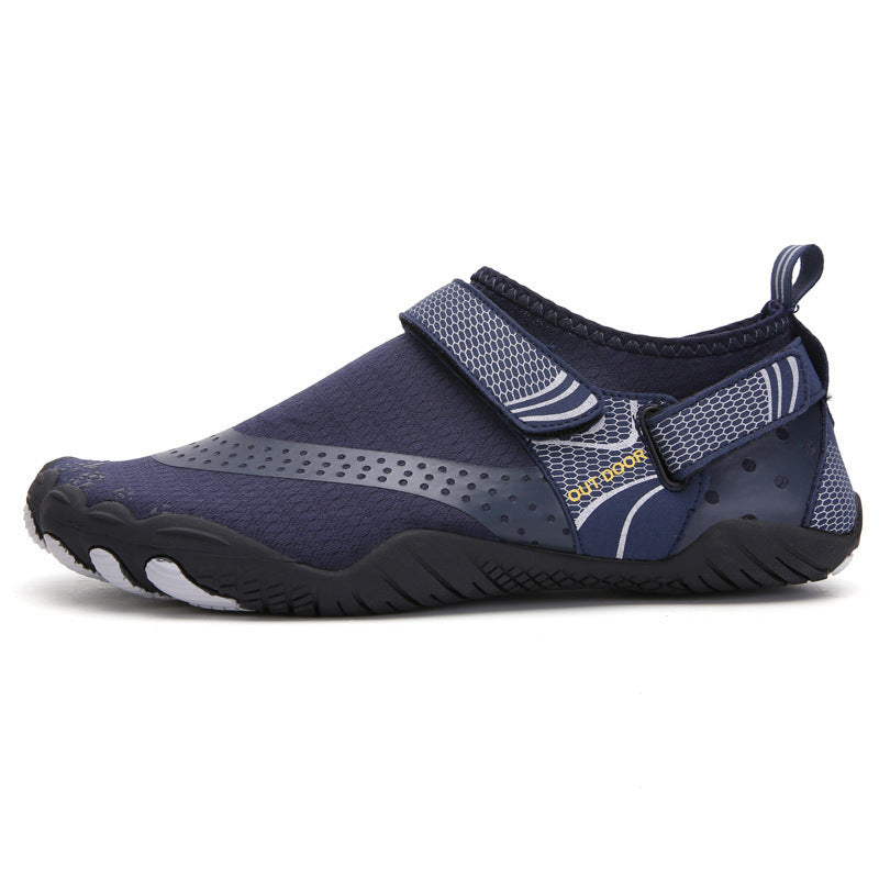 Outdoor Lightweight Cut-resistant Five-finger Wading Shoes Outdoor dealsniper-net Dark Blue 35