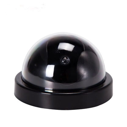 Home Dome Fake CCTV Security Camera With Flashing Red LED Light Home dealsniper-net Black