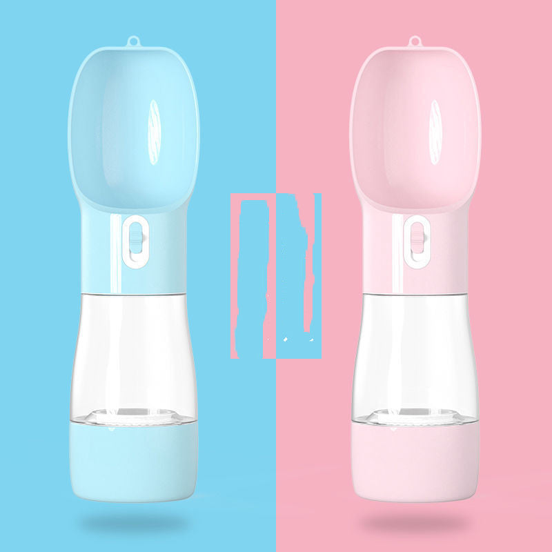 Pet Bottle Walking The Dog Out Kettle Dog Waterer Pets Gym From House